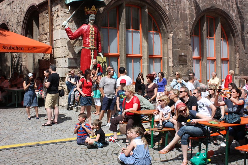 Zirkus Zappelini beim Rolandsfest