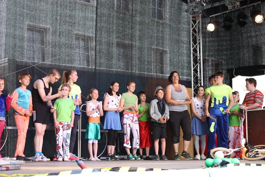 Zirkus Zappelini beim Rolandsfest