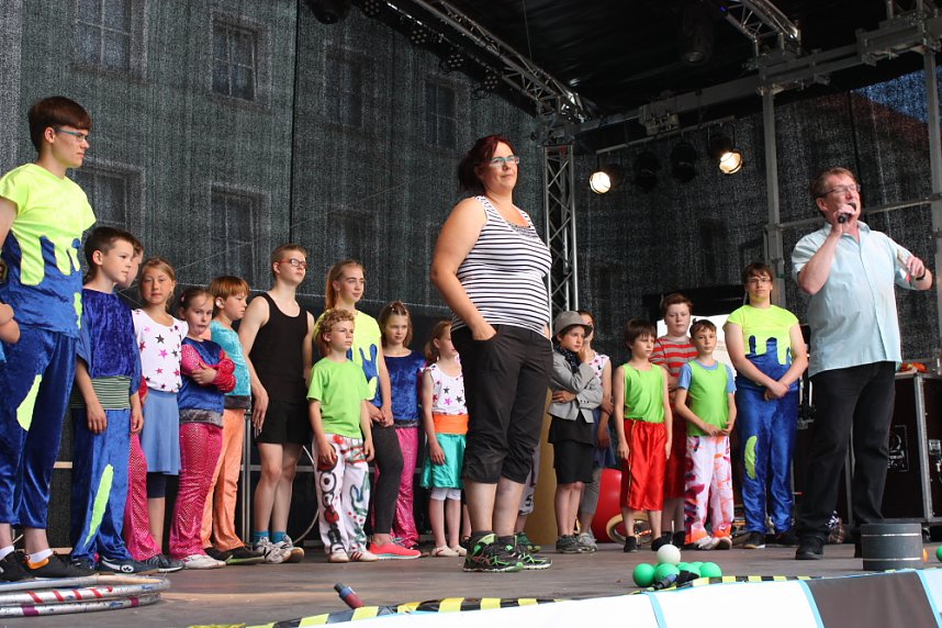 Zirkus Zappelini beim Rolandsfest