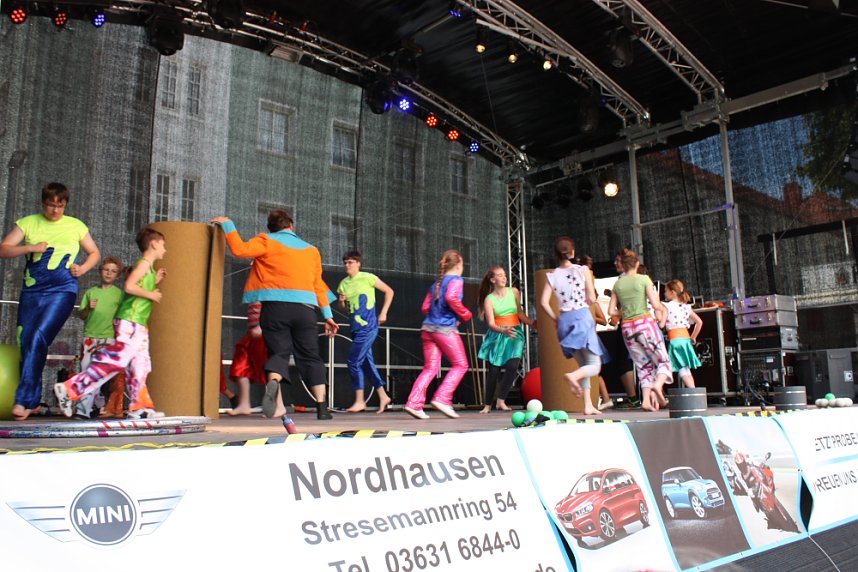 Zirkus Zappelini beim Rolandsfest