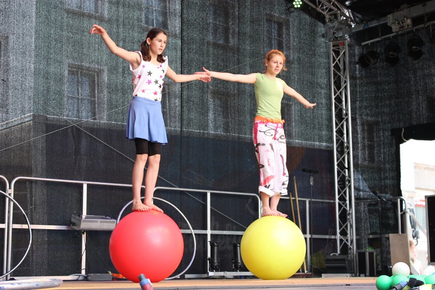 Zirkus Zappelini beim Rolandsfest