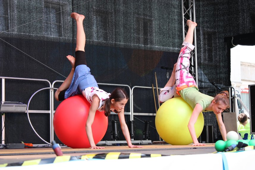 Zirkus Zappelini beim Rolandsfest