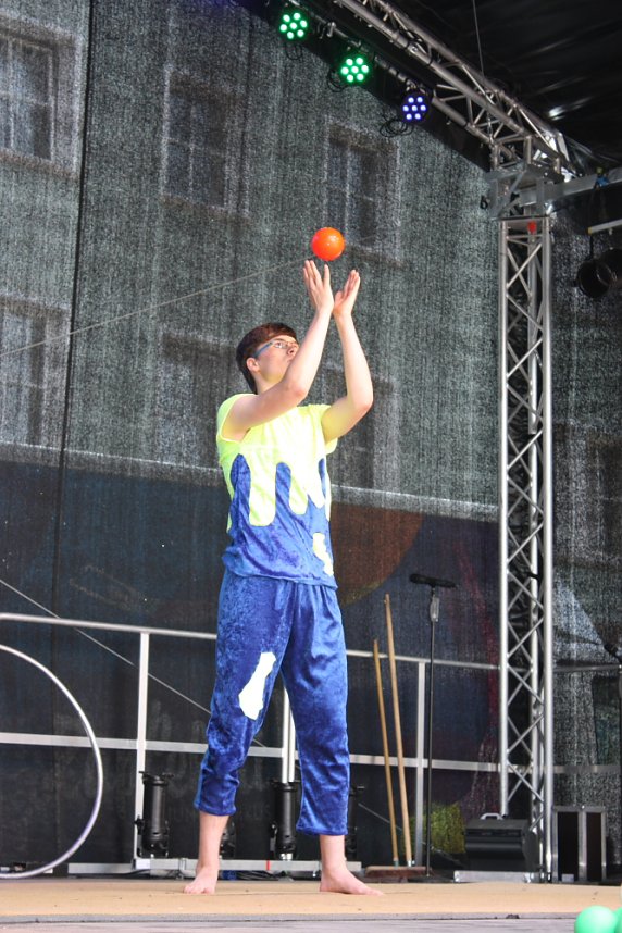 Zirkus Zappelini beim Rolandsfest