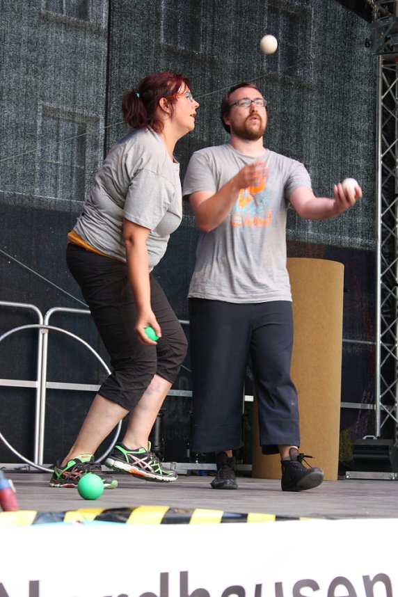 Zirkus Zappelini beim Rolandsfest