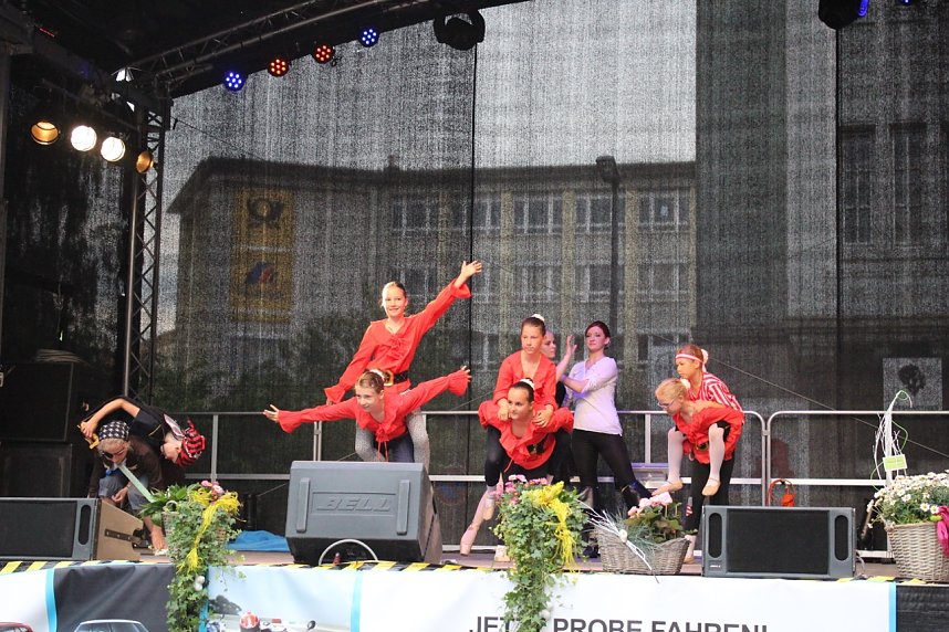 Die Eleven des Tanzstudio Radeva auf dem 47. Rolandsfest