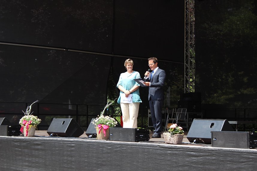 Die Eleven des Tanzstudio Radeva auf dem 47. Rolandsfest