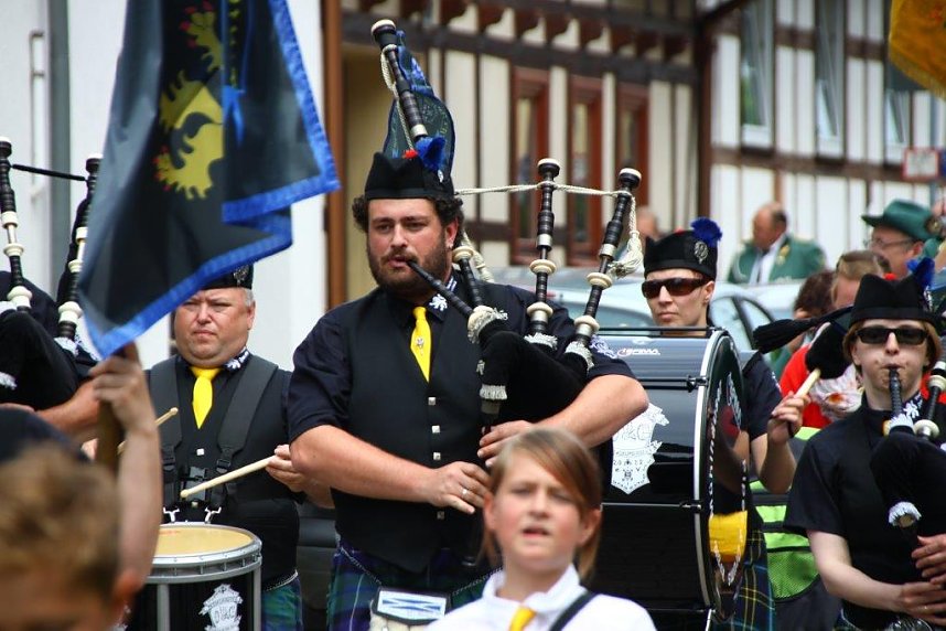 Sch&uuml;tzenfest in Obergebra