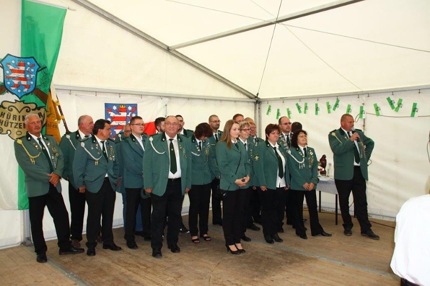 Sch&uuml;tzenfest in Obergebra