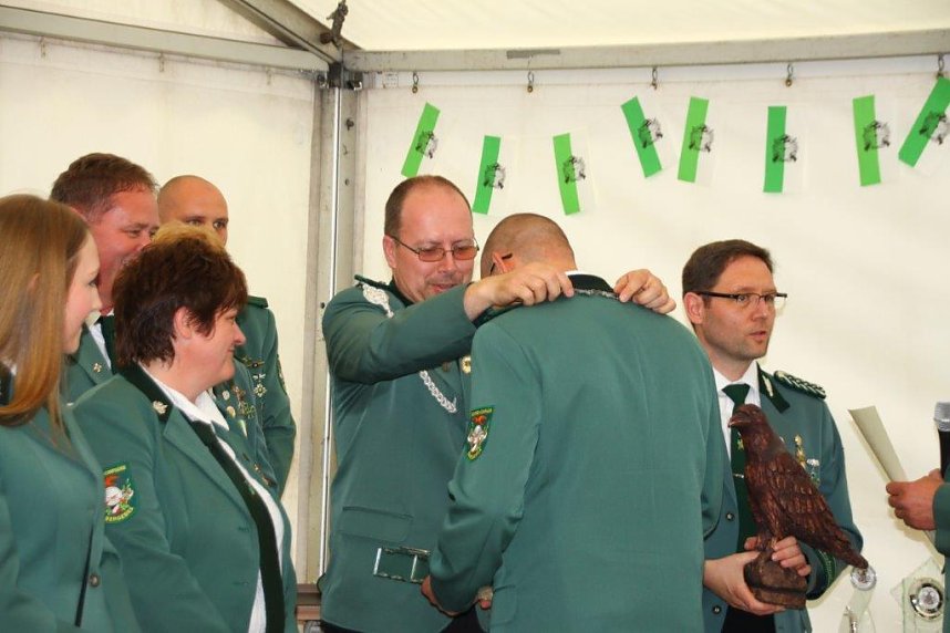 Sch&uuml;tzenfest in Obergebra