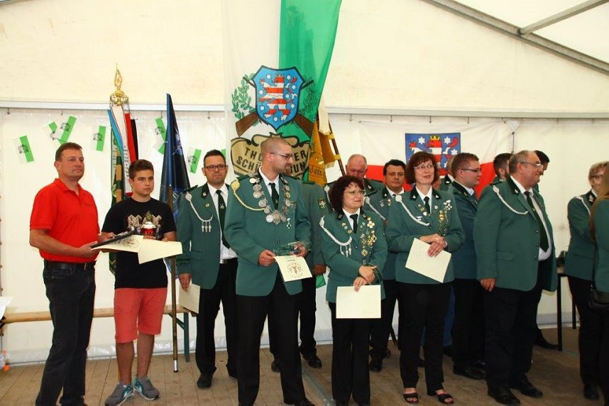 Sch&uuml;tzenfest in Obergebra