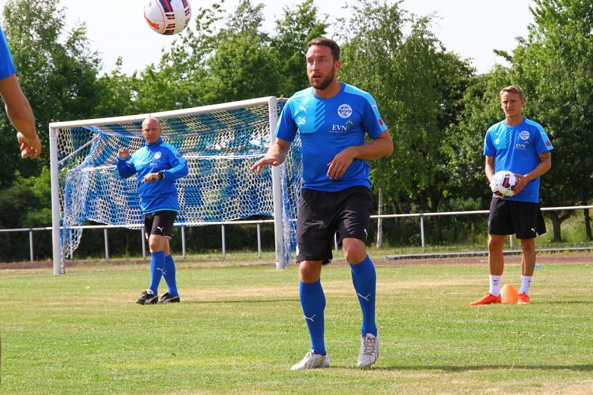 Trainingsauftakt von Wacker Nordhausen in Rottleberode