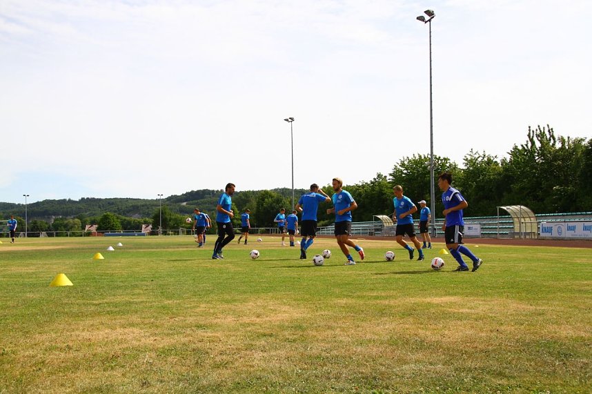 Trainingsauftakt von Wacker Nordhausen in Rottleberode