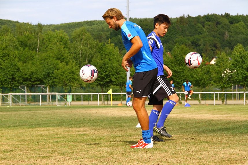 Trainingsauftakt von Wacker Nordhausen in Rottleberode