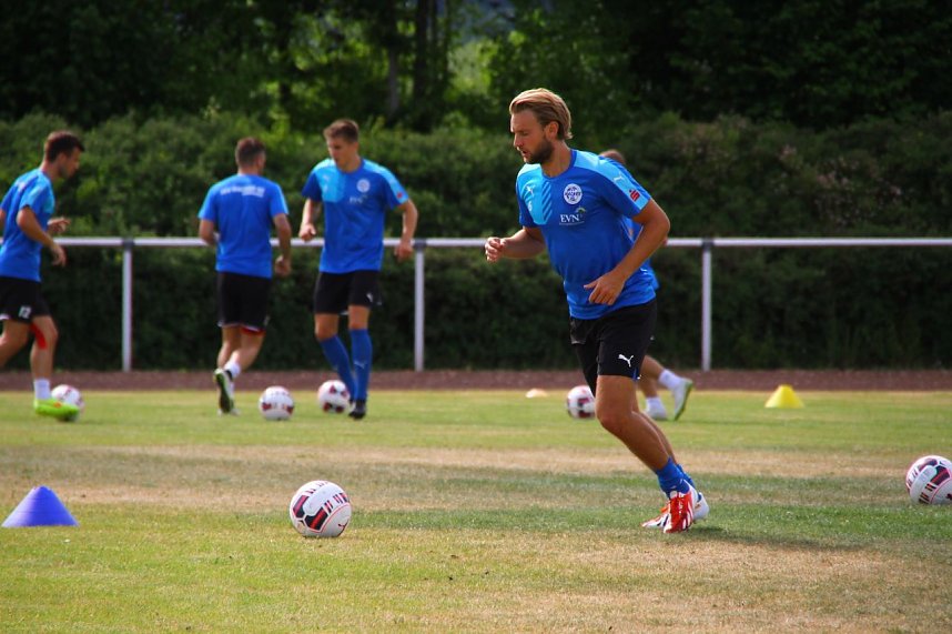 Trainingsauftakt von Wacker Nordhausen in Rottleberode