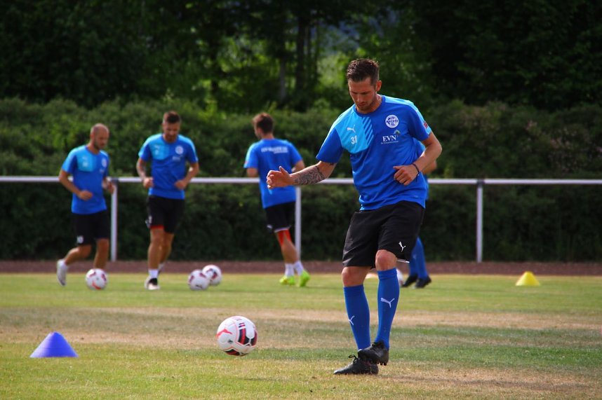 Trainingsauftakt von Wacker Nordhausen in Rottleberode
