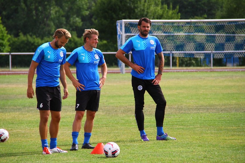 Trainingsauftakt von Wacker Nordhausen in Rottleberode