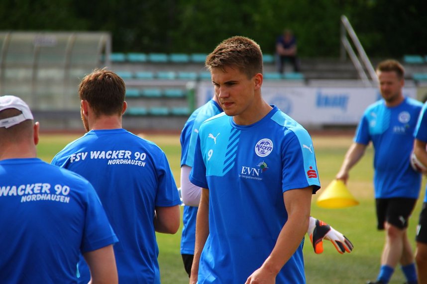 Trainingsauftakt von Wacker Nordhausen in Rottleberode
