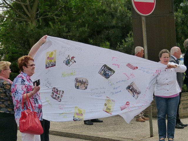 Unterst&uuml;tzung f&uuml;r Gewerkschaftsforderungen in Leipzig