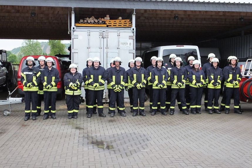 Ausbildung bei der Bleicher&ouml;der Feuerwehr