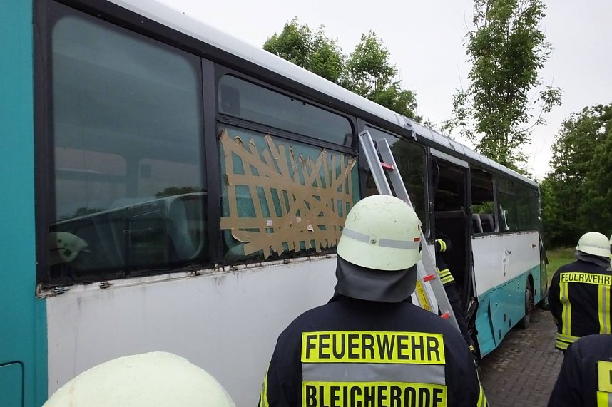 Ausbildung bei der Bleicher&ouml;der Feuerwehr