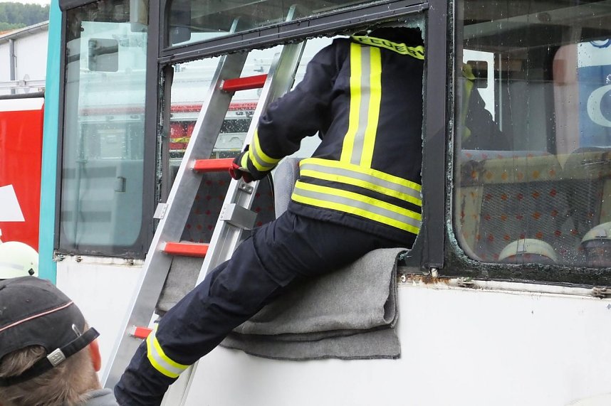 Ausbildung bei der Bleicher&ouml;der Feuerwehr