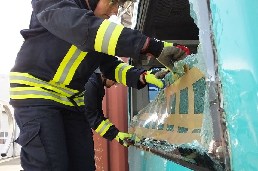 Ausbildung bei der Bleicher&ouml;der Feuerwehr