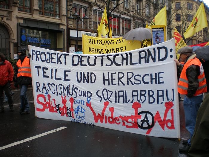 Demo in Frankfurt