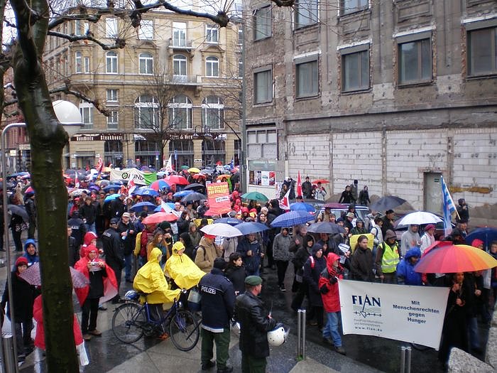 Demo in Frankfurt