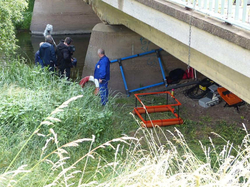 Bombe unter der Br&uuml;cke?
