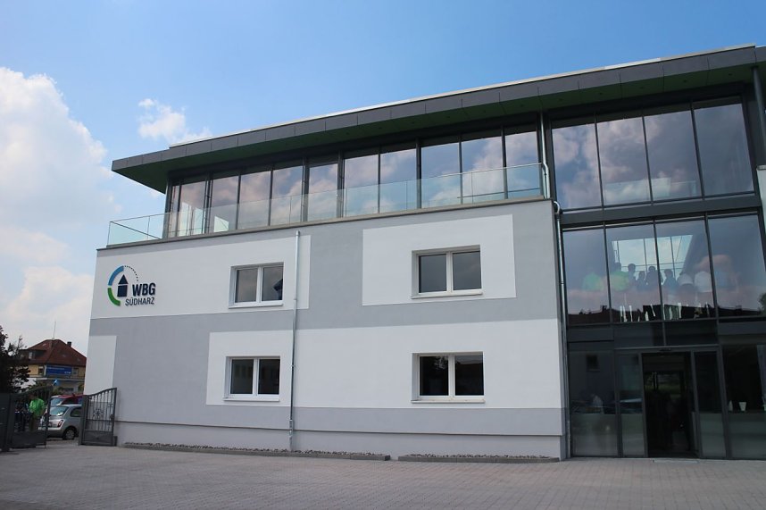 Die WBG S&uuml;dharz er&ouml;ffnete heute ihre neuen Gesch&auml;ftsr&auml;ume