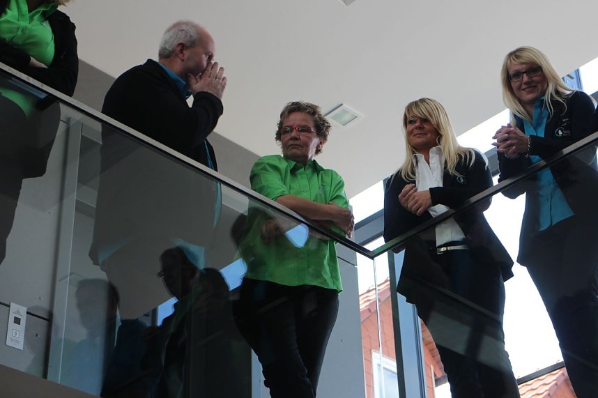 Die WBG S&uuml;dharz er&ouml;ffnete heute ihre neuen Gesch&auml;ftsr&auml;ume