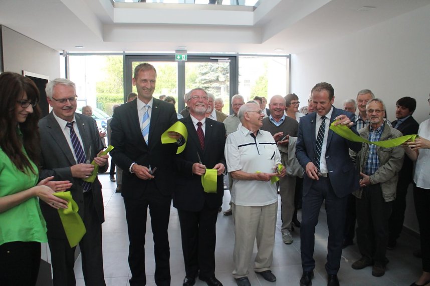 Die WBG S&uuml;dharz er&ouml;ffnete heute ihre neuen Gesch&auml;ftsr&auml;ume