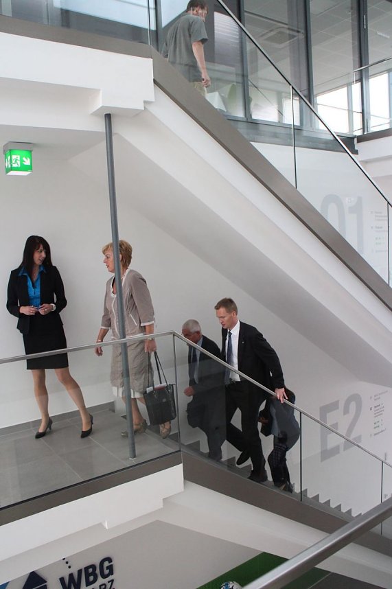 Die WBG S&uuml;dharz er&ouml;ffnete heute ihre neuen Gesch&auml;ftsr&auml;ume