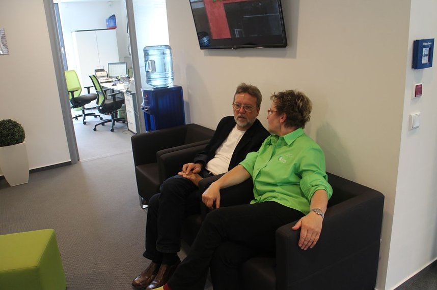 Die WBG S&uuml;dharz er&ouml;ffnete heute ihre neuen Gesch&auml;ftsr&auml;ume