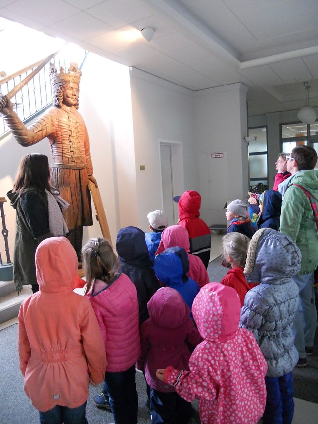 Die Petersdorfer Eichenbergzwerge auf Entdeckertour in Nordhausen