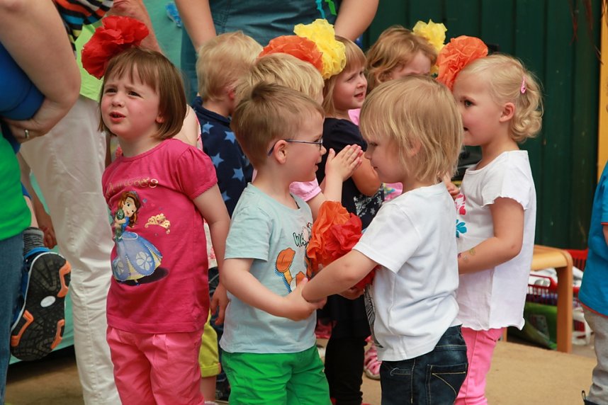 Die KITA Wipperb&auml;ren &ouml;ffnete ihre Tore