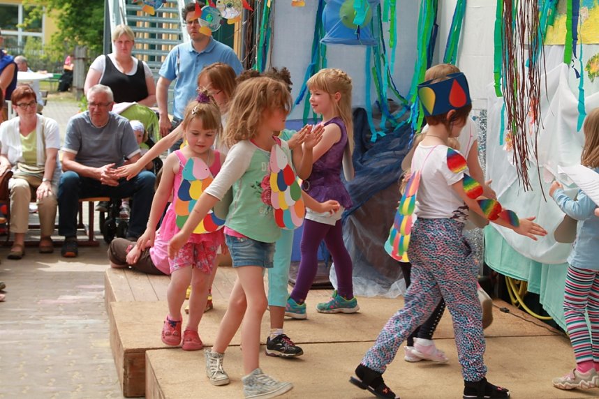 Die KITA Wipperb&auml;ren &ouml;ffnete ihre Tore