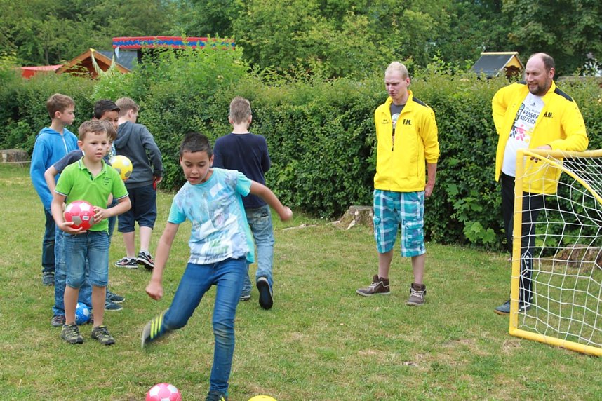 Die KITA Wipperb&auml;ren &ouml;ffnete ihre Tore