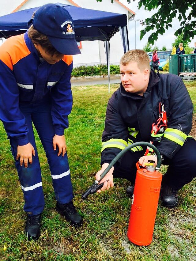 Tag der offenen T&uuml;r bei der Feuerwehr in Bleicherode