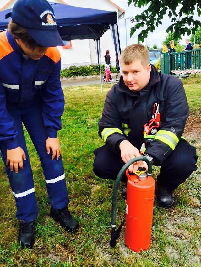 Tag der offenen T&uuml;r bei der Feuerwehr in Bleicherode