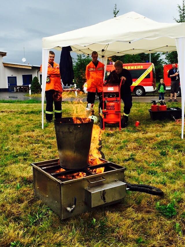 Tag der offenen T&uuml;r bei der Feuerwehr in Bleicherode