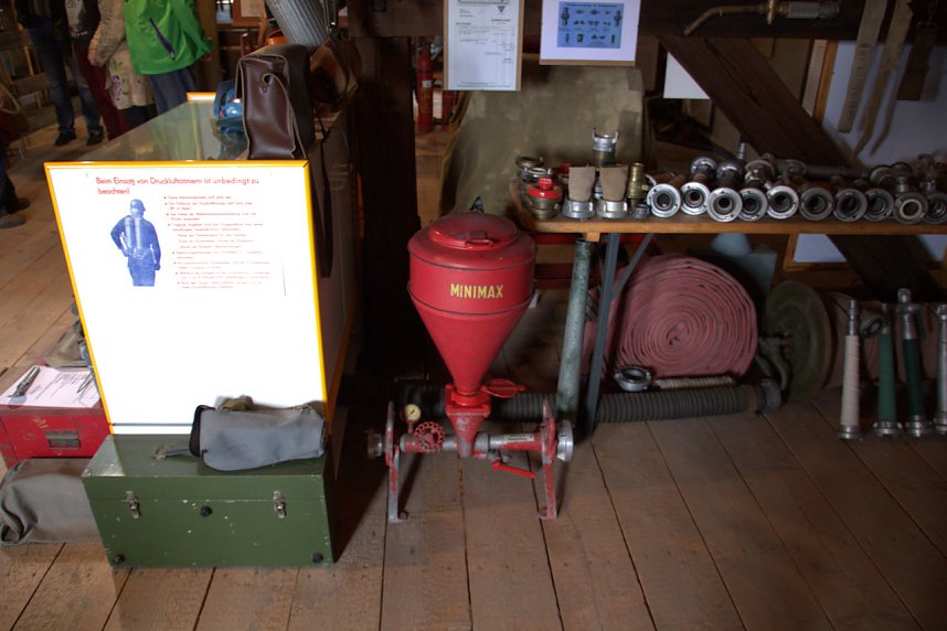 Stadt- und Brauhoffest in Ellrich - Unterwegs im Feuerwehrmuseum Ellrich