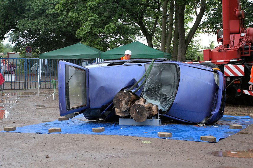 Peter Blei auf dem 5. Berufsaktionstag im Nordh&auml;user Autodrom