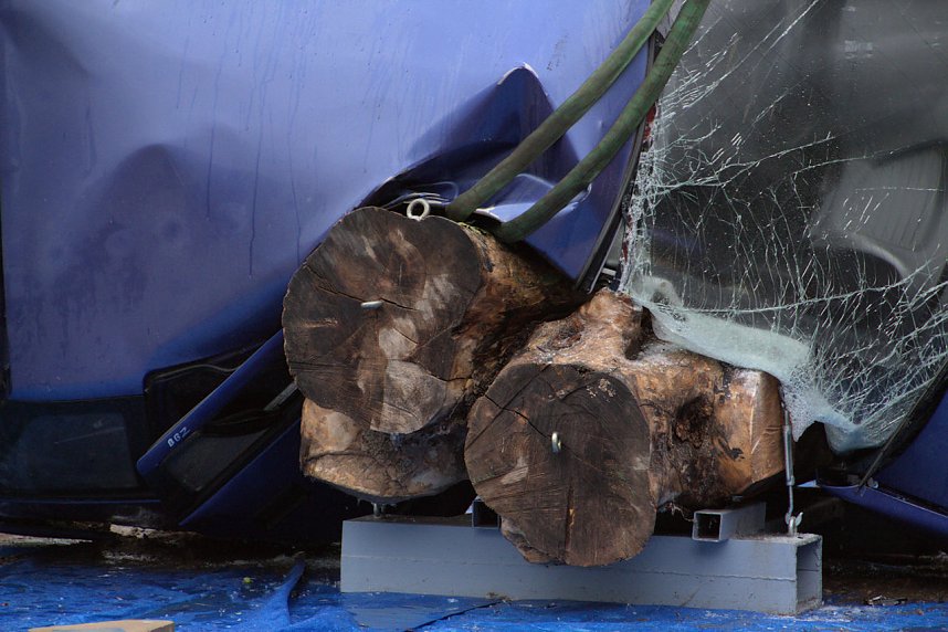 Peter Blei auf dem 5. Berufsaktionstag im Nordh&auml;user Autodrom