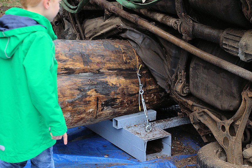 Peter Blei auf dem 5. Berufsaktionstag im Nordh&auml;user Autodrom