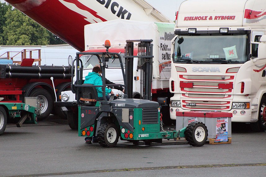 Peter Blei auf dem 5. Berufsaktionstag im Nordh&auml;user Autodrom