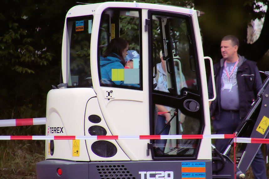 Peter Blei auf dem 5. Berufsaktionstag im Nordh&auml;user Autodrom