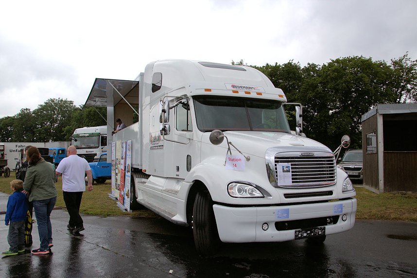 Peter Blei auf dem 5. Berufsaktionstag im Nordh&auml;user Autodrom
