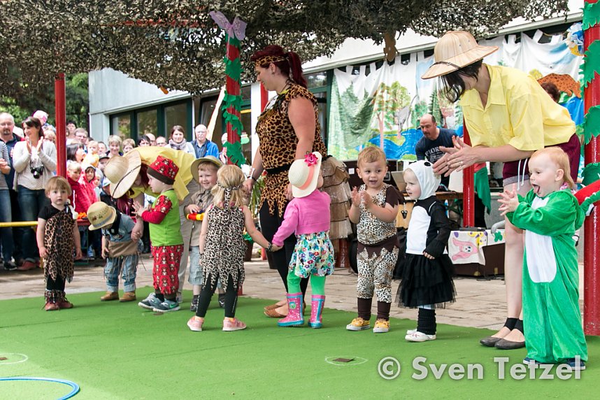 "Kleine Strolche" im Dschungelfieber