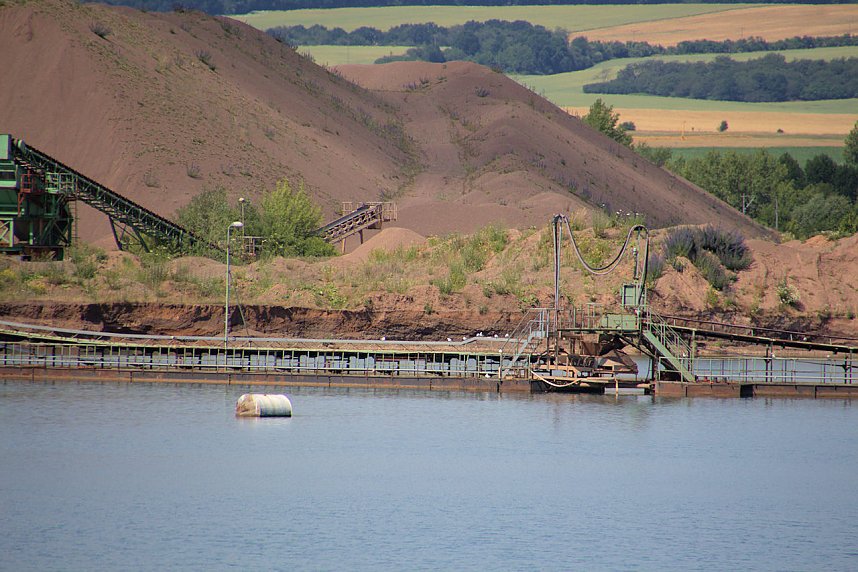 Industrie an den Bielener Kiesgew&auml;ssern
